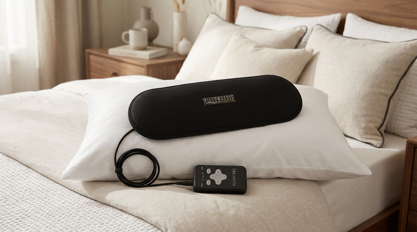 Pillowsonic Symphony for Podcasts, Audiobooks and Relaxing Nighttime Listening