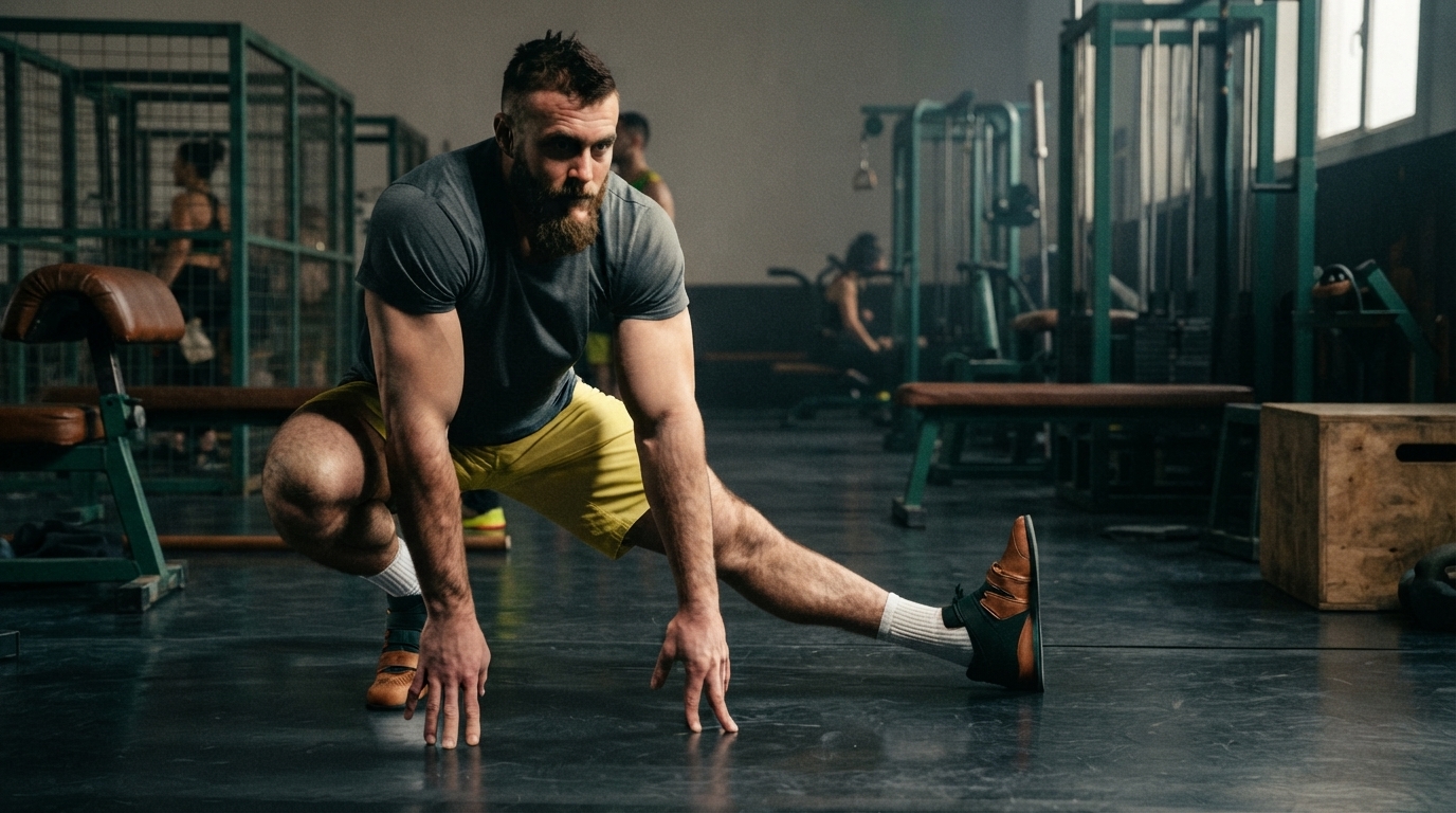 Editorial illustration for Three Essential Stretches Men Should Do Daily to Loosen Tight Chest, Hamstrings, and Hips